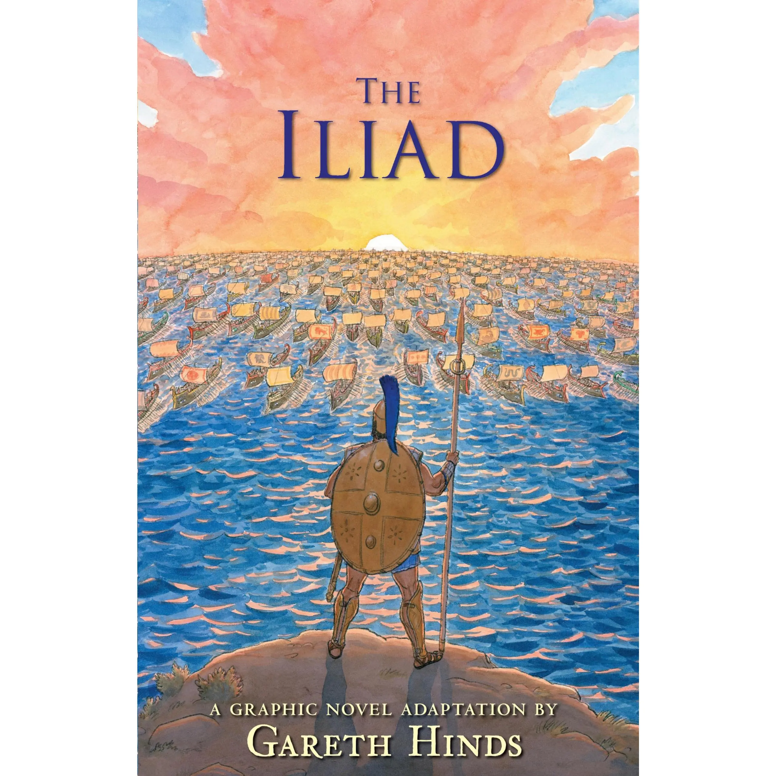 The Iliad: A Graphic Novel -- Gareth Hinds - Paperback