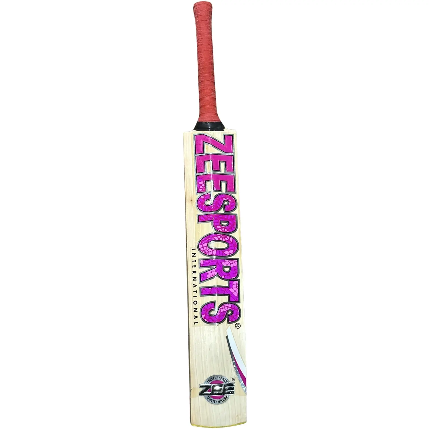 Zee Sports Crickets Bat Lets Play Together Pink English Willow Youth Size 4