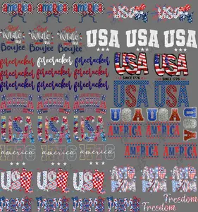 AMERICA (2) TRUCKER HAT PREMADE GANGSHEET  - 22X24  DTF TRANSFERS - DIRECT TO FILM