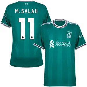 Unisex Liverpool Club Premier League M.Salah 11 2025/26 3rd Replica Jersey - Green