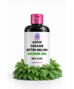DETOX SAVON ASOSI Shower Gel Cerasee Soap, Bitter Melon Eczema Acne Dark Spot Skin Brightening Handmade Traditional Herbal Antibacterial Body Wash - Antibacterial Soap And Tea Tree Body Wash For Athletes- Anti Bacterial Body Soap For All Skin Types