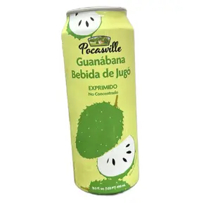 3packs Pocasville  Sabor Guanabana 490ml