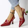 Women's Fashionable Solid Color Stiletto Heels, Stiletto Heeled Pumps, Elegant Pointed Toe High Heels, Classy Heels for Party, Daily Clothing Decor, Comfortable Shoes for Women & Girls, Chic Party Shoes, Pointed Toe Design, Footwear