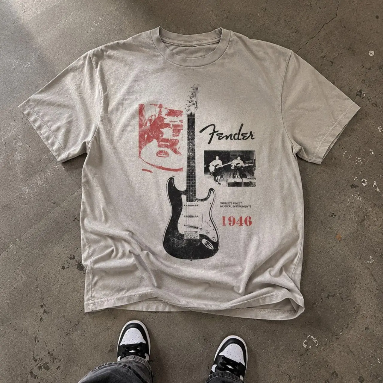 Unisex Fender Guitar Graphic Tee