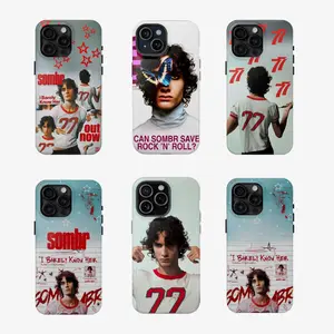 Sombr I Barely Know Her Album Merch Phone Case, Sombr New Song Aesthetic Cover Art, Case Cover For iPhone 16 15 14 13 12 11 X SE and Samsung S25 S24 S23 S22 S21