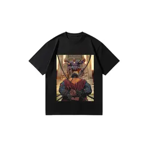 100% Cotton Novelty Superman Print T-Shirt – Oversized Streetwear – High-Quality Heavyweight Fabric – Unisex Sportswear/Gift/Best Father's Day Gift/Up to 5XL/Customizable/Trendy