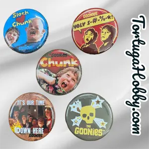 The Goonies 1.25” Five Button Set