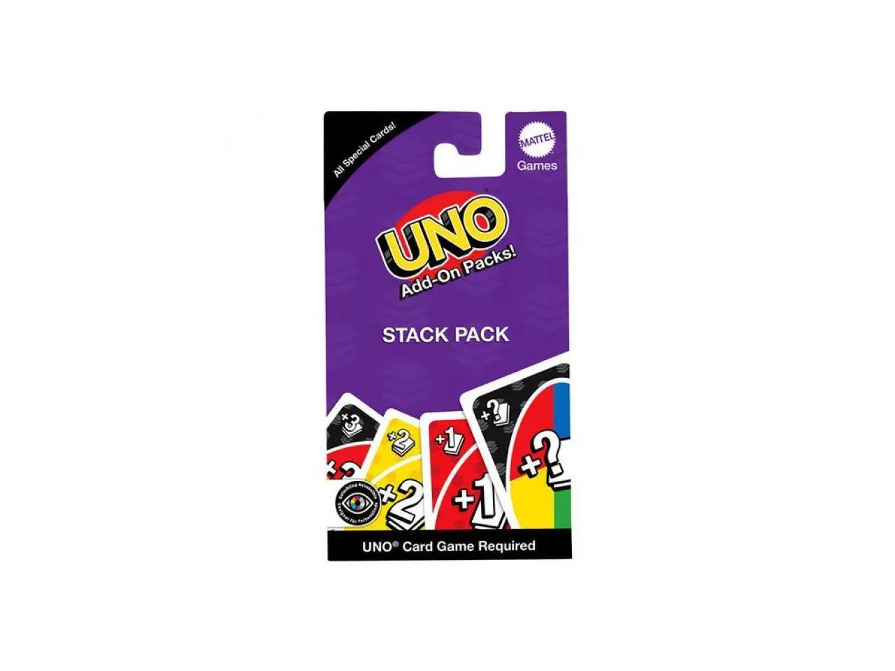 Mattel UNO Stack Pack Add-On Card Game Mattel UNO Stack Pack Add-On Card Game