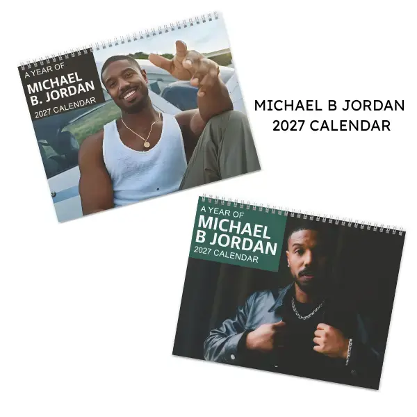 New Michael B Jordan 2027 Calendar, Gift For Fans, Michael B Jordan