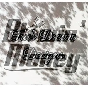 Blowin Money 4.5x6 Sticker