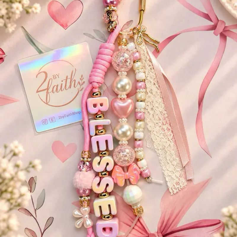 Beaded Keychain | Keychain | Christian Gift | Faith Keychains | Bag Keychain |