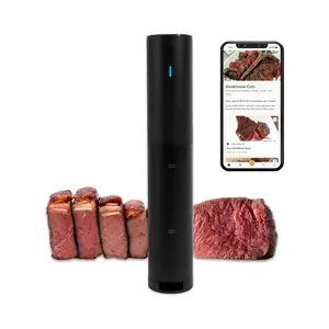 Anova AN300 Mini Sous-Vide Precision Cooker 850W - Control Time & Temperature via App - Heats & Circulates Water - Metal & Plastic Construction - Item Number AN300-US00
