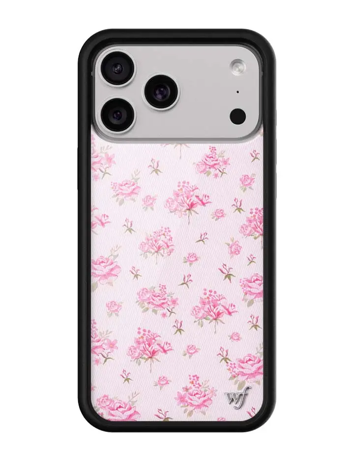 Forget Me Not Floral | Pink iPhone Case Forget Me Not Floral | Pink iPhone Case