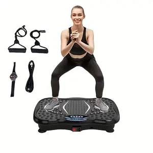 Vibration Plate Fitness Machine - Adjustable Speed, Full-Body Workout Platform, Suitable for Home Gym, Silent Motor, Durable Stability, Remote Control, Easy Installation, Gift for Mother-in-Law and Wife