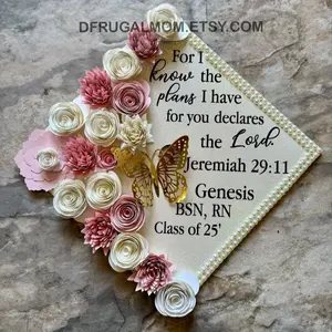 Graduation Cap Topper Personalized