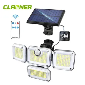 3000LM 333 LED Solar Lights Outdoor Waterproof Motion Sensor Security Wall Lamp