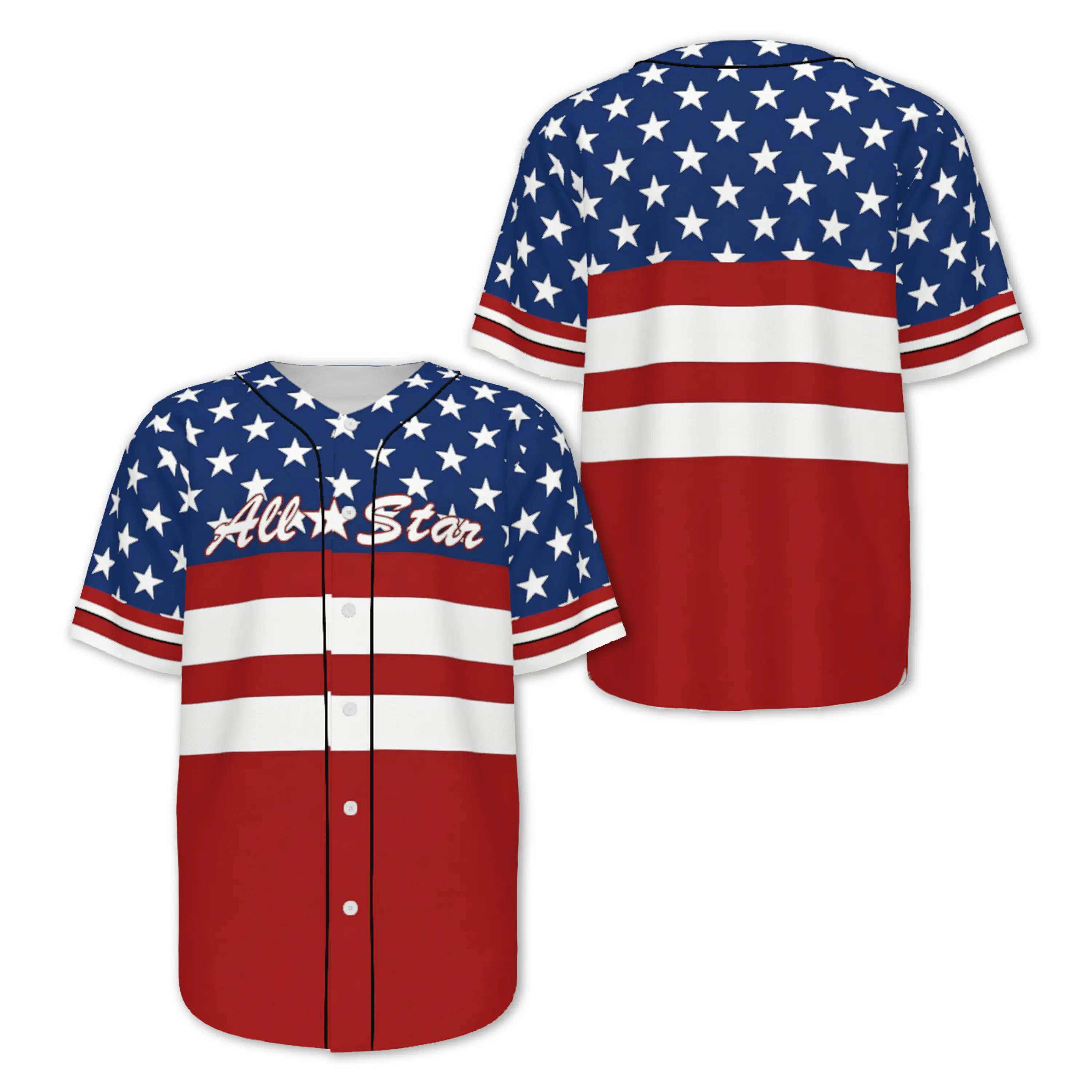 American Flag Patchwork