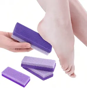 1PC Professional Foot Pedicure Pumice Stone For Removing Foot Calluses And Dead Skin Scrubber, Double-Sided Usable, An Ideal Tool For Home Foot Care, Hand And Foot Care Tools