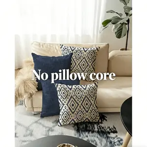 4pcs Modern Geometric Pattern Pillow Covers, Decorative Geometric Line Throw Pillow Cases, Vintage Linen Material, Hidden Zipper Closure, Machine Washable, Minimalist Line Design, Suitable For Home Decor, Car, Outdoor Use