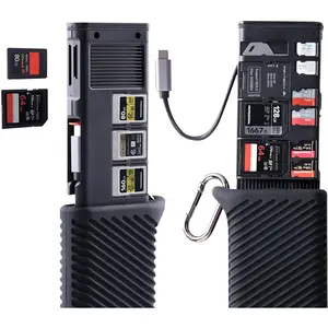 PGYTECH CF A CF B SD TF CFexpress CreateMate Card Reader Case For Cameras Smartphone