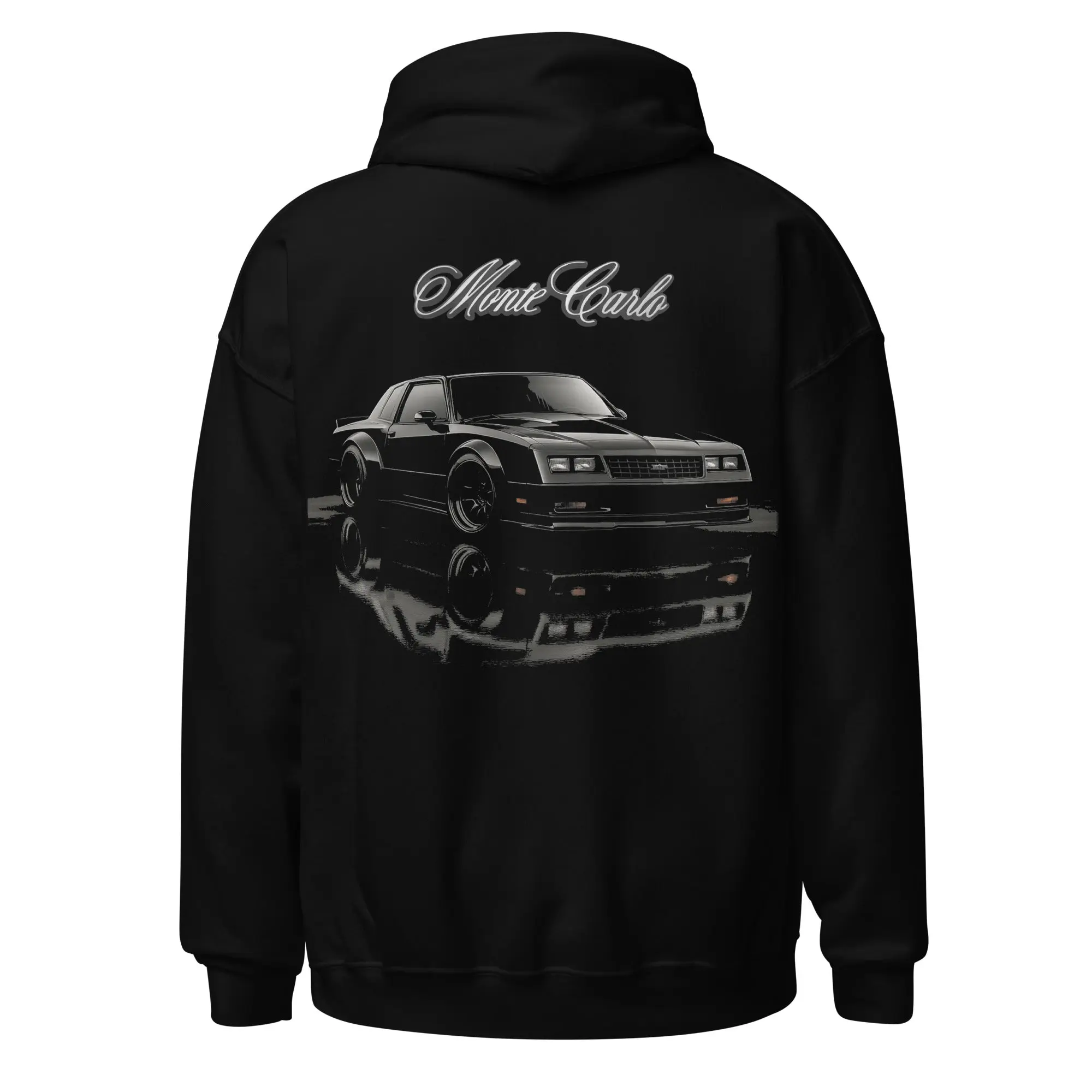 1988 Monte Carlo Blacked Out Classic Chevy Fans Hoodie