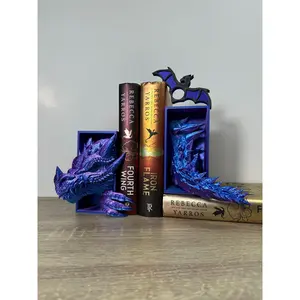 Emerging Dragon Claw and Tail Book Nook / Bookend Booktok | Bookish Decor | Unique 3D Printed Gift for Book Lovers