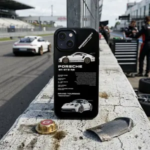 Porsche 911 GT3 RS Phone Case – Luxury Racing Car Slim Protective Cover Full Series iPhone X to iPhone 17 Premium Aesthetic Protection
