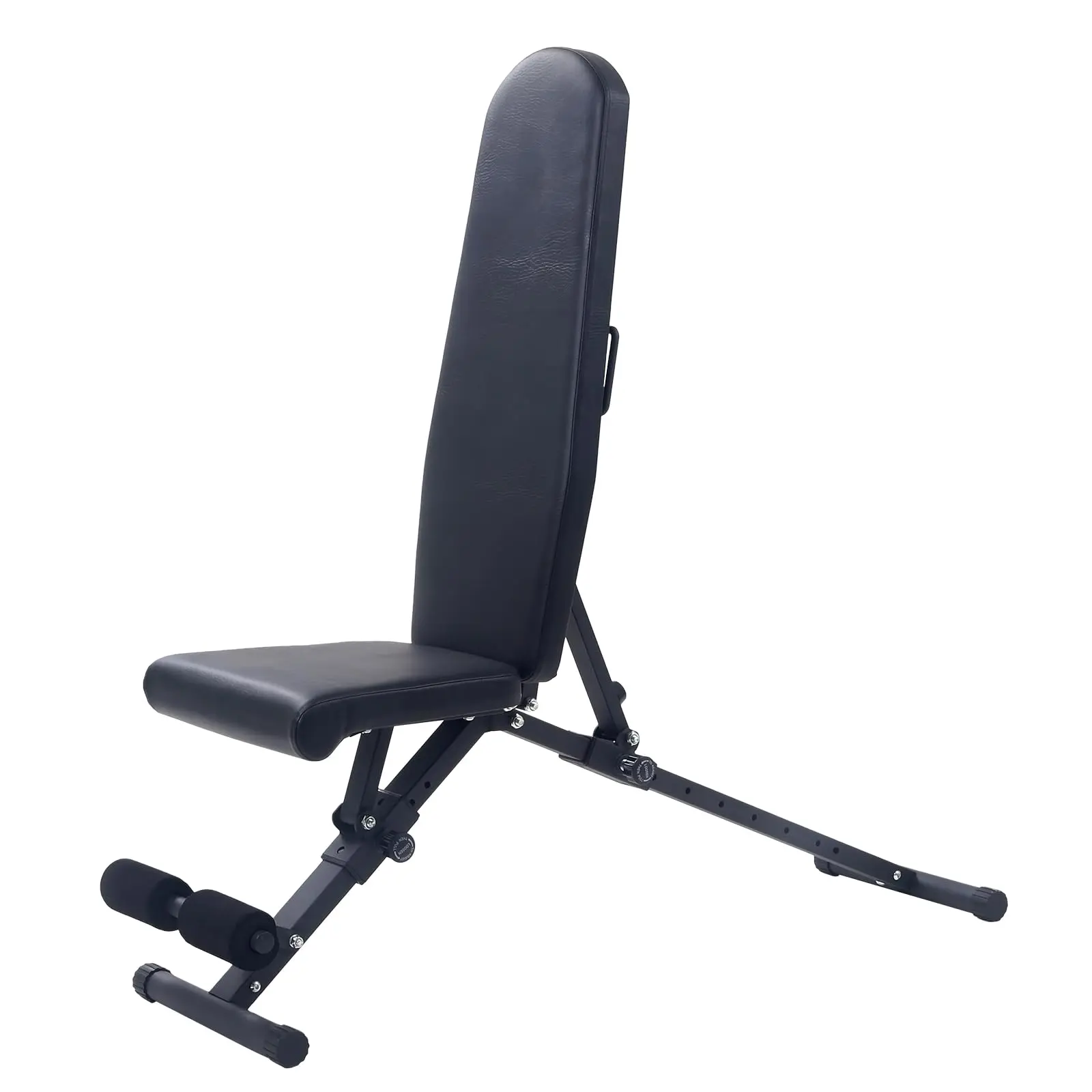 Garvee Adjustable Weight Bench with 800 LB Capacity, Heavy Duty Design for Decline, Flat, and Incline Positions, Ideal for Home Gym Strength Training and Full Body Workouts, Featuring Quick Fold for Space Saving