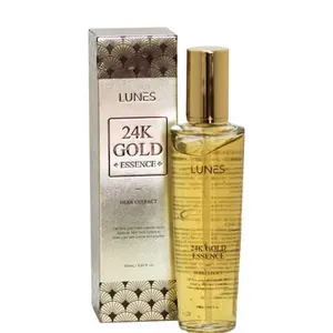 24K Gold Essence Herb Extract LUNES Serum 150mL/ 13.06 oz  Made in Korea- Skincare