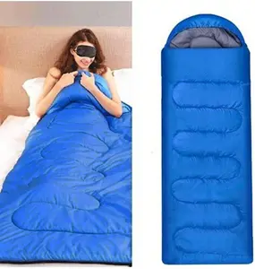 3 - 4 Season Sleeping Bag Outdoor Camping Zip Up Rectangular Envelop Adult