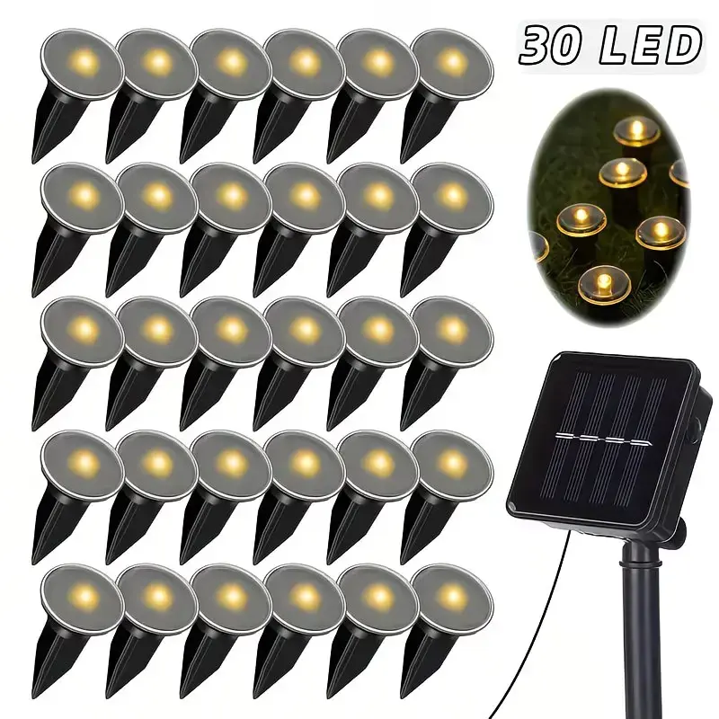 Warm-Light Guide Lamp, 30 Bulbs