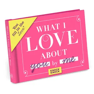 USED-What I Love about You Fill in the Love Book by Knock Knock (Hardcover)