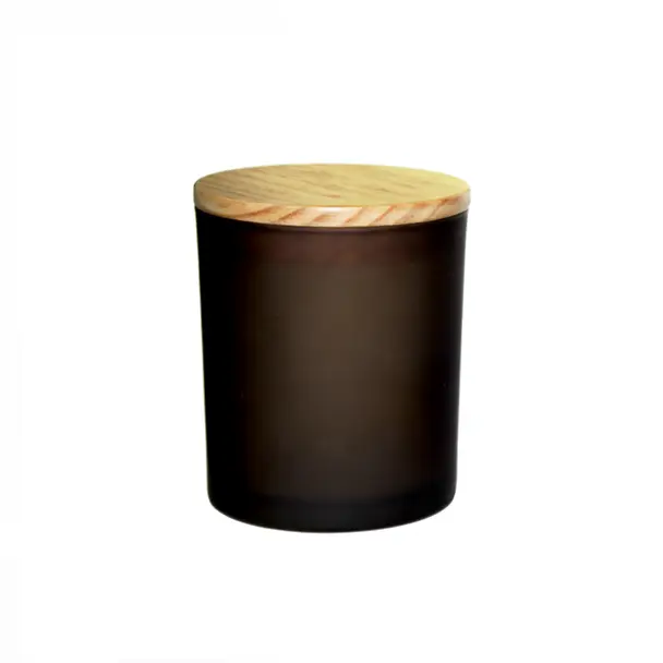 Cashmere Cream Candle - Frosted Mocha Cali Jar - 10 oz, Glass, Durable