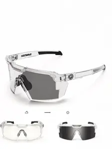Smart Photochromic Sunglasses, Auto Adjust Light Darkness, Day and Night Use, High Definition Driving, UV Protection