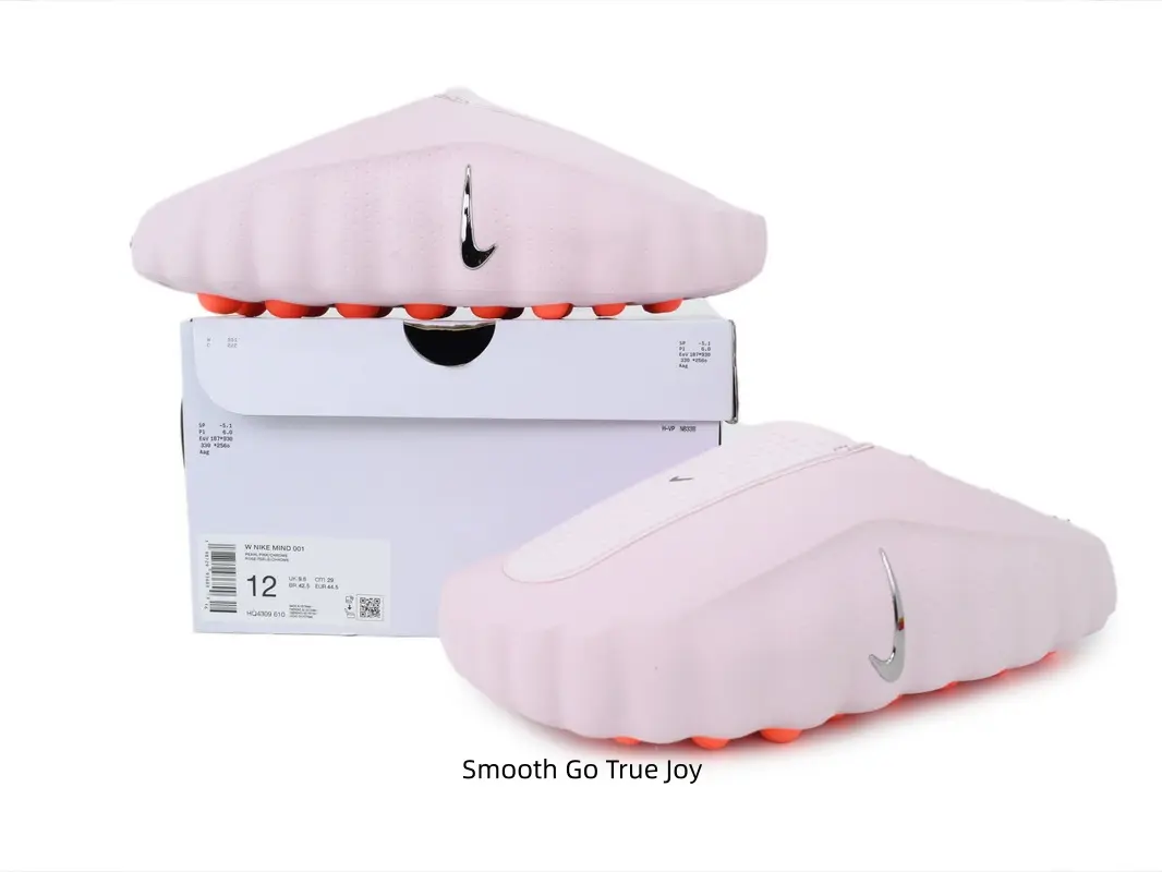 Soft Cloud Massage Mule Slides  Baby Pink EVA Slip On Clogs For Street Style & Post Workout