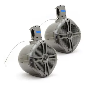 MWT‐80T | 750W 8-Inch Marine-Grade  Wake Tower Enclosure & Speaker System (Titanium)