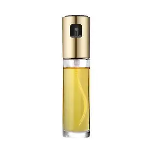 BBQ Healthy Kitchen Cooking Oil Vinegar Spray Bottle Push Type Oil Spray BottlePump Oil Tank Leakproof BBQ Sprayer BBQ Tools Kitchen Gadgets