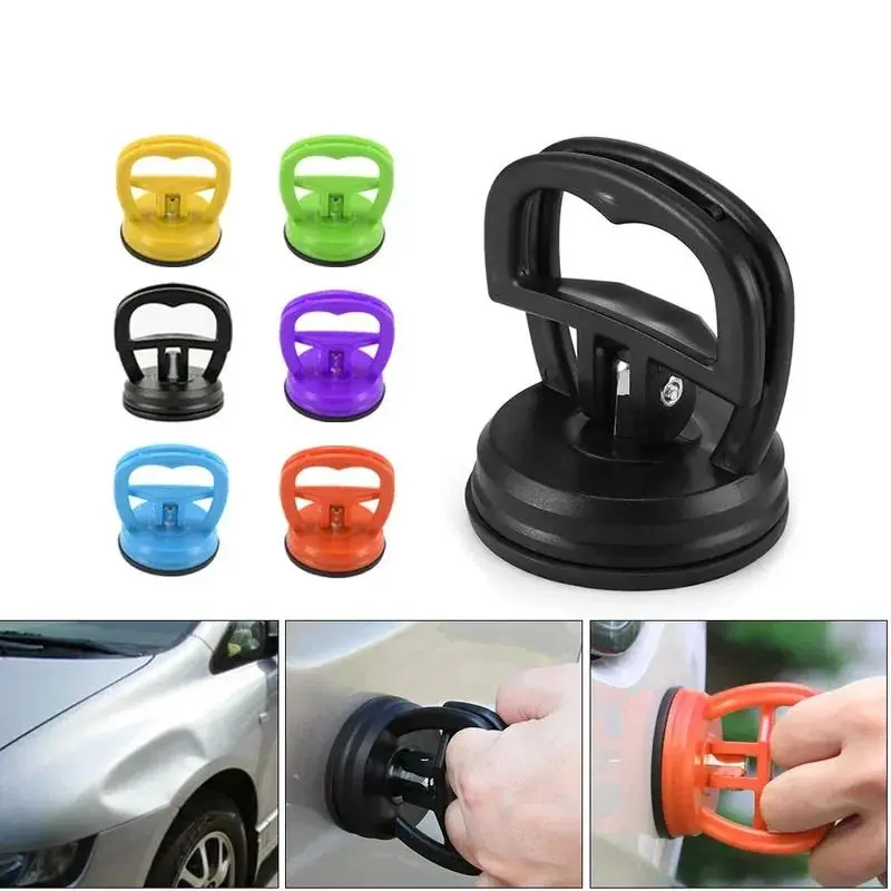 Universal Mini Dent Puller, Heavy-Duty Rubber Suction Cup Car Bodywork Panel Remover Tool, 15kg Capacity Quick Release for Glass, Metal, Plastic