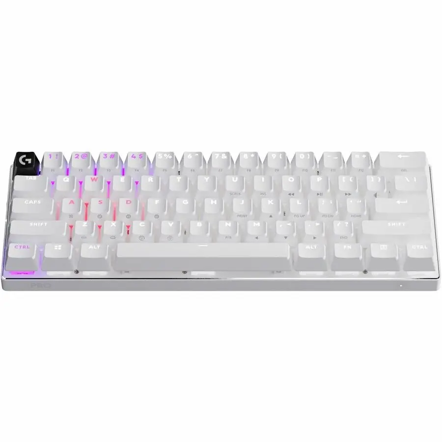 Logitech Core 920-012169 Pro X60 Linear Gaming Keyboard, Whte