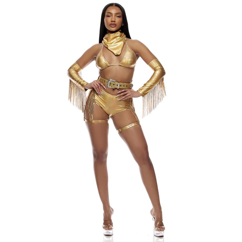 Forplay Women's Halloween Lasso Up Sexy Cowgirl Costume