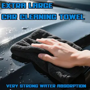 TWISTED-LOOP DRYING TOWEL Extra Large Car Cleaning Towel Ultra Absorbent 1300 GSM Premium Microfiber Twisted Loop Weave Very Strong Water Absorption