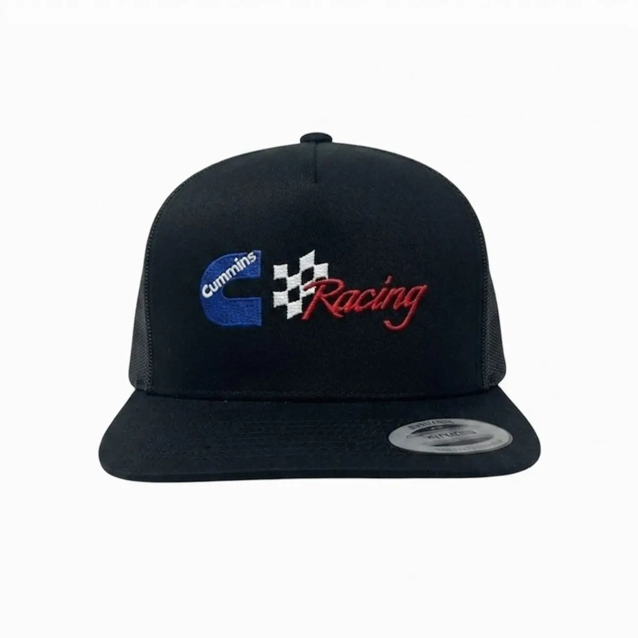 Cummins Racing Embroidered Retro Hat Trucker Hat Many Colors Snapback Hat, Unisex Casual Street Style, Gift Idea For Her Him, Unisex Everyday Wear
