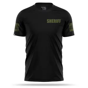 [SHERIFF] Men's Performance Shirt [BLK/GRN]