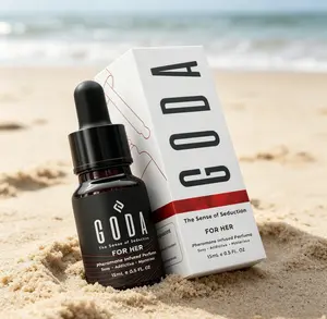 GODA Pheromones Perfume for Women The Original | Long-Lasting Feminine Fragrance with Jasmine & Rose, Seductive Floral Scent, Vegan & Cruelty-Free 0.50 fl oz 15ml