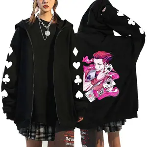 Full Time Hunter X Hunter Printed Zip Sweater Hoodie Jacket