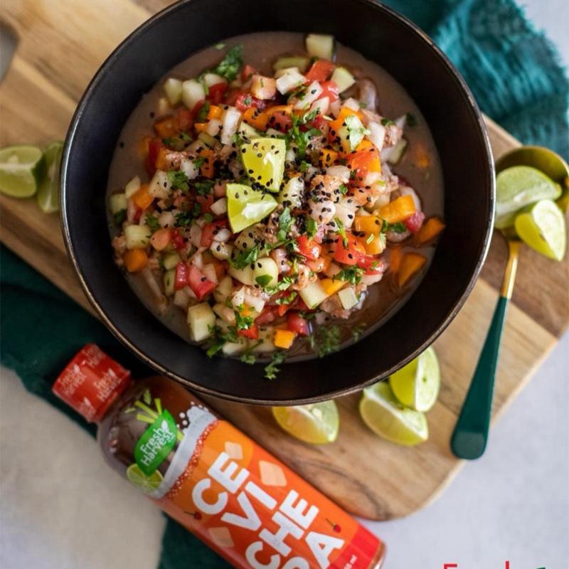 Fresh Harvest Cevichera – Authentic Mexican Ceviche Mix, 355ml