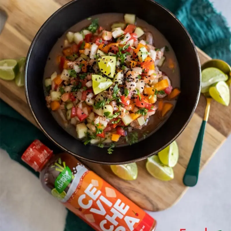 Fresh Harvest Cevichera – Authentic Mexican Ceviche Mix, 355ml