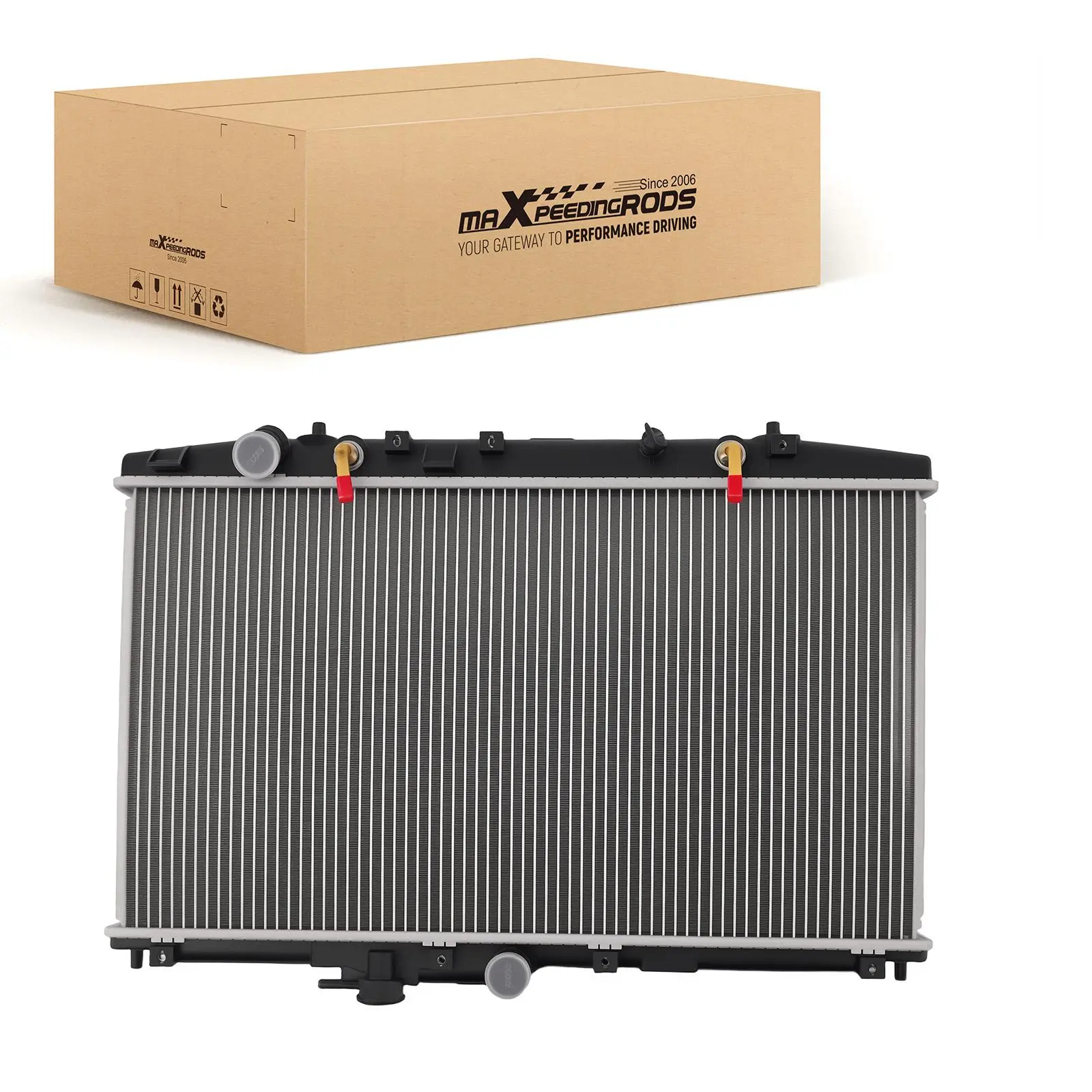 Aluminum Coolant Radiator compatible for Honda Accord 2.3L 1998-2002 19010PAAA53