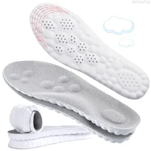 Soles for Men, Insoles for Men, 4D Cloud Soles, Cuttable, Anti Fatigue, Shock Absorption, Foot Pain ReliefXXSTYOUT12