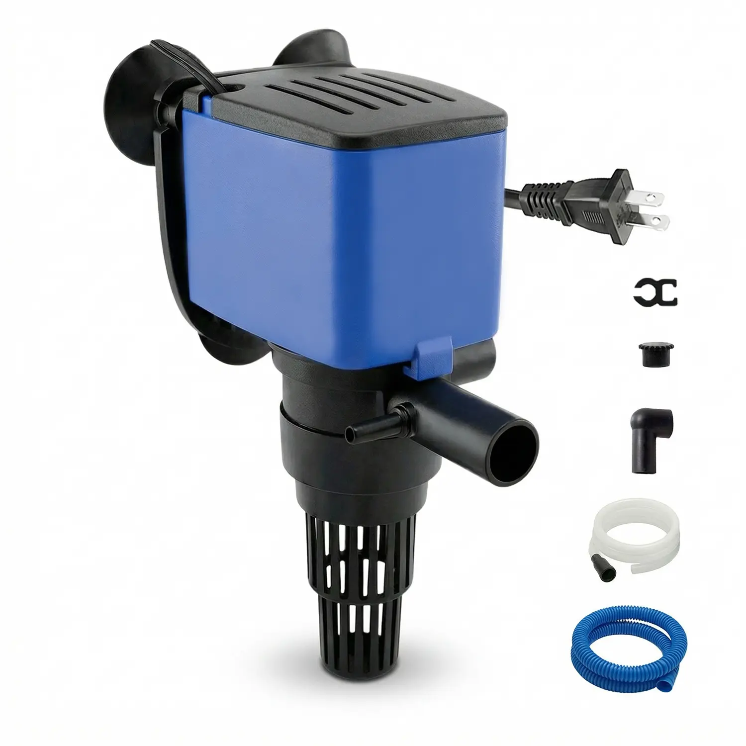 Aqua Dream 320 GPH Submersible Water Pump for Aquarium, Fountain, Hydroponics & Fish Tank with Venturi Aeration